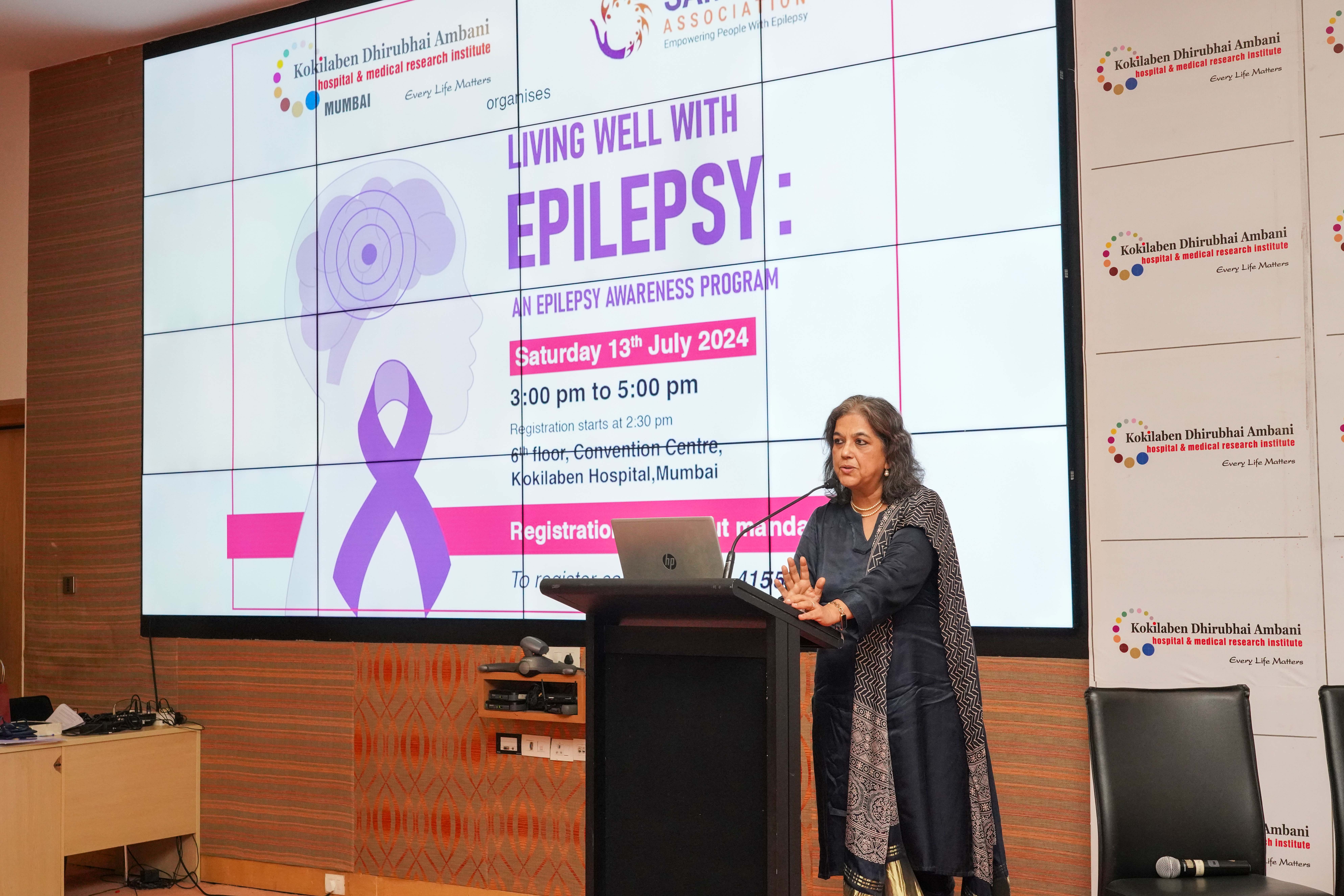 ‘Epilepsy is not your identity’ | Kokilaben Hospital Support Group | July 2024