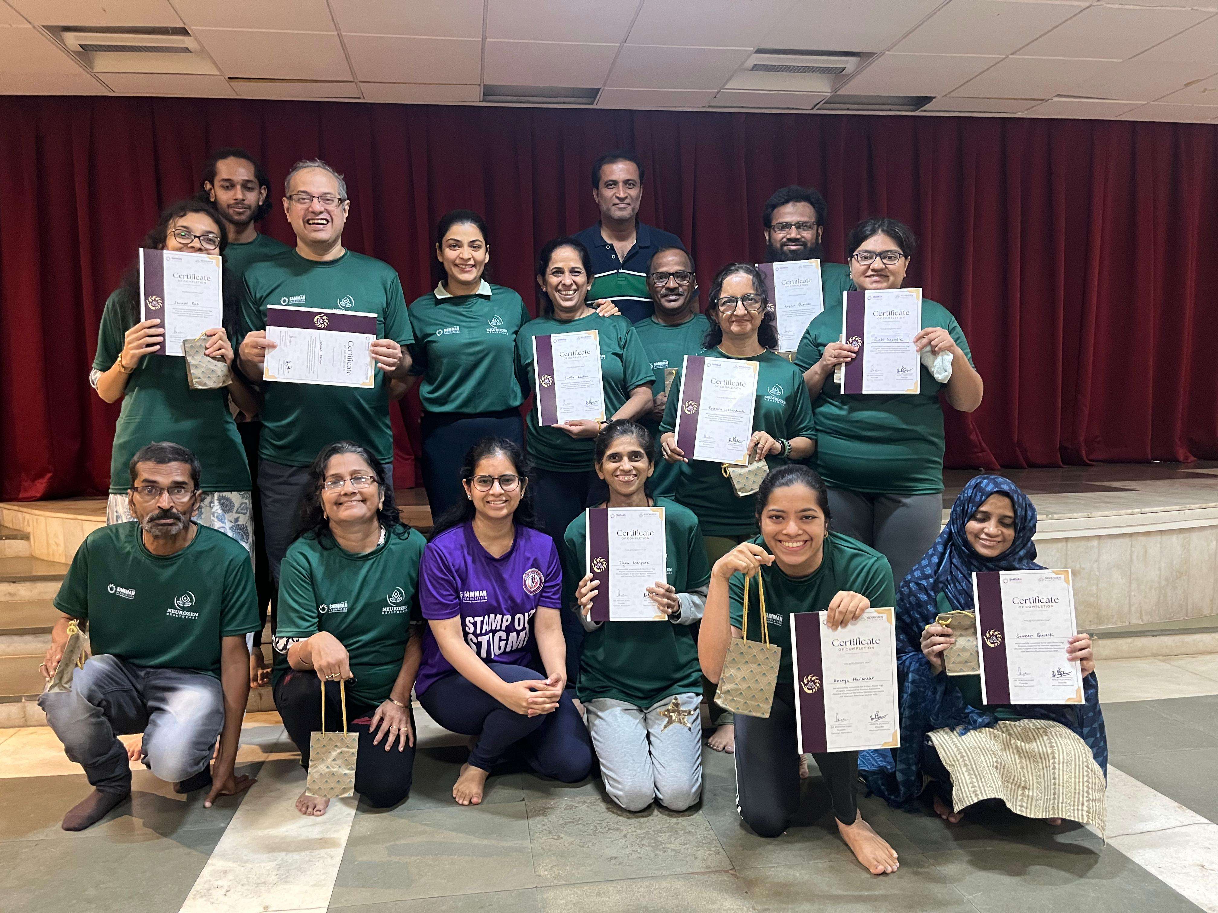 Yoga Day at Samman