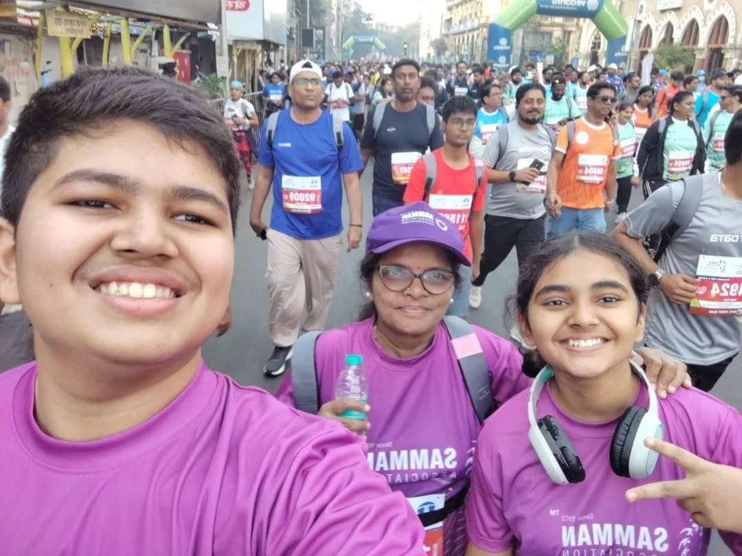 Samman’s Purple Power at Tata Mumbai Marathon 2026